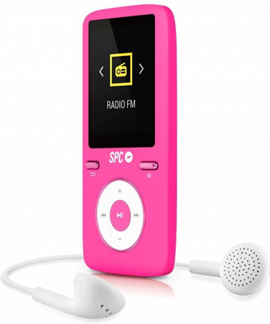 SPC 8488P Lettore MP4 8GB Rosa lettore e registratore MP3/MP4 SPC 8488P Lettore MP4 8GB Rosa lettore e registratore MP3/MP4
