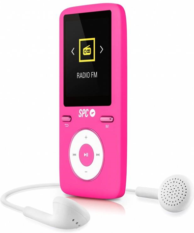 SPC 8488P Lettore MP4 8GB Rosa lettore e registratore MP3/MP4