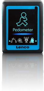 Lenco Podo-152 MP4 4GB Nero, Blu