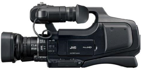JVC GY-HM70E - Telecamera con zoom 10x, colore: Nero JVC GY-HM70E - Telecamera con zoom 10x, colore: Nero
