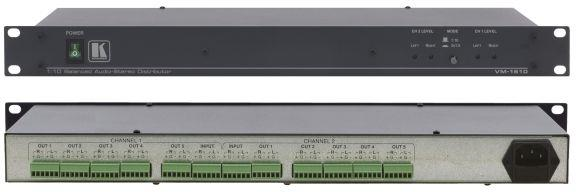 Kramer Electronics VM-1610 amplificatore audio Grigio