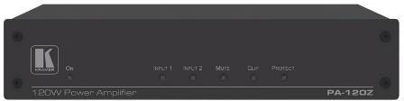 Kramer Electronics PA-120Z amplificatore audio Nero Kramer Electronics PA-120Z amplificatore audio Nero