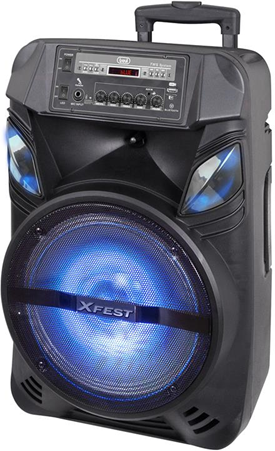 Trevi XF 1200 KB 100 W Sistema PA trolley Nero Trevi XF 1200 KB 100 W Sistema PA trolley Nero