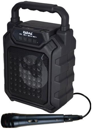 Karma Italiana HPS 44 sistema di amplificazione 12 W Sistema PA portatile Nero Karma Italiana HPS 44 sistema di amplificazione 12 W Sistema PA portatile Nero