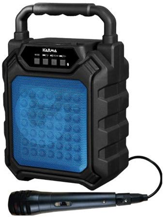 Karma Italiana HPS 44B sistema di amplificazione 12 W Sistema PA portatile Blu Karma Italiana HPS 44B sistema di amplificazione 12 W Sistema PA portatile Blu