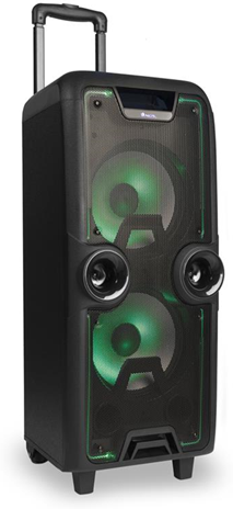 NGS ALTAVOCES 2.1 WILD ROCK BLUETOOTH Trolley Public Address (PA) system 200W Nero NGS ALTAVOCES 2.1 WILD ROCK BLUETOOTH Trolley Public Address (PA) system 200W Nero