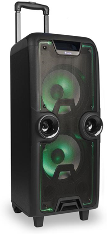 NGS ALTAVOCES 2.1 WILD ROCK BLUETOOTH Trolley Public Address (PA) system 200W Nero