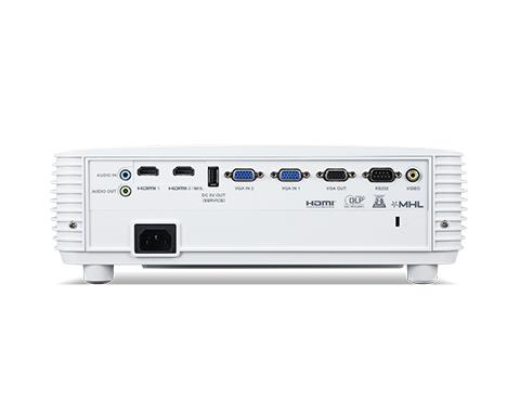 Acer Essential P1655 videoproiettore Proiettore desktop 4000 ANSI lumen DLP WUXGA (1920x1200) Bianco