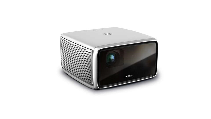 Philips Screeneo S4 videoproiettore 1800 ANSI lumen DLP 1080p (1920x1080) Proiettore portatile Nero, Argento