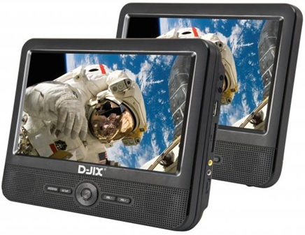 D-Jix PVS 706-50SM lettore DVD/Blu-Ray portatile Lettore DVD portatile Montabile a parete Nero 17,8 cm (7") 800 x 480 Pixel D-Jix PVS 706-50SM lettore DVD/Blu-Ray portatile Lettore DVD portatile Montabile a parete Nero 17,8 cm (7") 800 x 480 Pixel