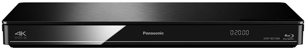 Panasonic Dmp-Bdt384Eg Lettore Blu-Ray Compatibilit 3D Nero Lettore Blu-Ray Dmpbdt384Eg