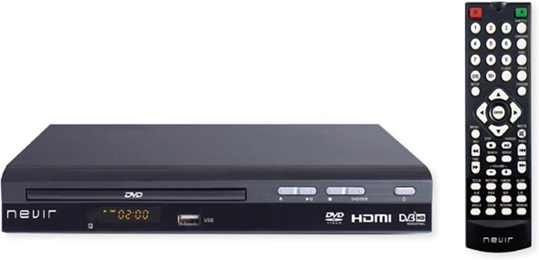 Nevir NVR-2356DVD-T2HDU Lettore DVD Nero