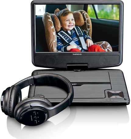 Lenco DVP-947 Portable DVD player Da tavolo 9" 802 x 480Pixel Nero lettore DVD/Blu-Ray portatile Lenco DVP-947 Portable DVD player Da tavolo 9" 802 x 480Pixel Nero lettore DVD/Blu-Ray portatile