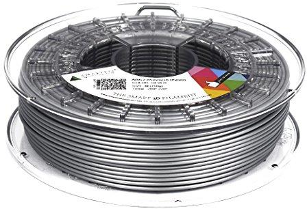Smart Materials smpla0sv0b075materiali di stampa 3d, Pla, 2.85mm, argento Smart Materials smpla0sv0b075materiali di stampa 3d, Pla, 2.85mm, argento