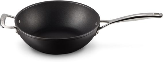 Le Creuset Padella Wok con maniglia in alluminio antiaderente 26 cm