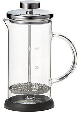 Melitta 17308 Caffettiera a pistone e montalatte 0,35 L