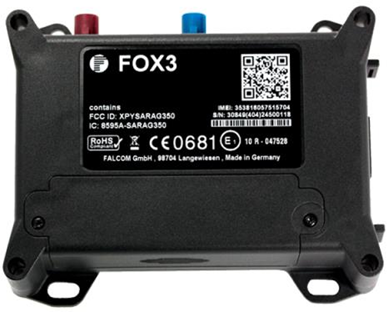 Lantronix FOX3-4GC4 EU localizzatore GPS Universale Nero