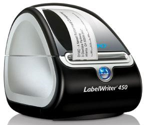 Dymo LabelWriter 450 600 x 300DPI Nero, Argento stampante per etichette (CD)