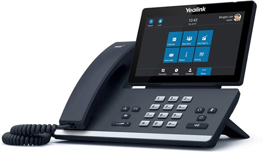 Yealink SIP-T56A (SFB) telefono IP Nero