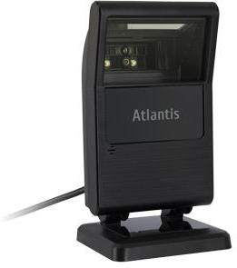 Atlantis Land A08-OLD68-2D lettore di codici a barre 1D/2D Nero Fixed bar code reader