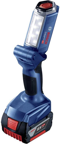 Bosch Lampada da lavoro LED  06014A1100 GLI 18V-300 300 lm Bosch Lampada da lavoro LED  06014A1100 GLI 18V-300 300 lm