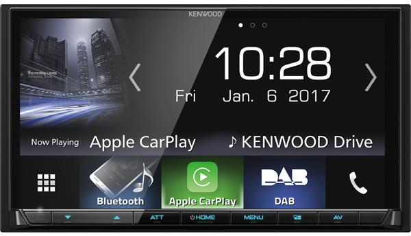Kenwood Electronics DMX7017DABS 200W Bluetooth Nero autoradio Kenwood Electronics DMX7017DABS 200W Bluetooth Nero autoradio