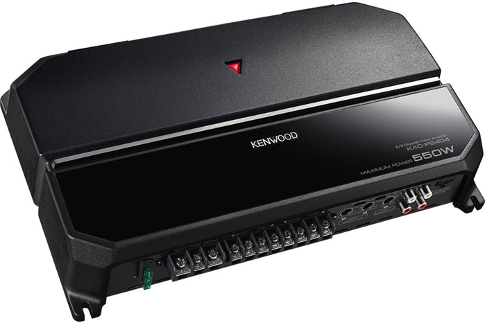 Kenwood KAC-PS404 4canali 550W amplificatore audio per auto Kenwood KAC-PS404 4canali 550W amplificatore audio per auto