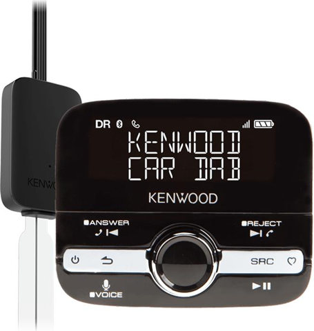 Kenwood KTC-500DAB Ricevitore multimediale per auto Nero Bluetooth Kenwood KTC-500DAB Ricevitore multimediale per auto Nero Bluetooth