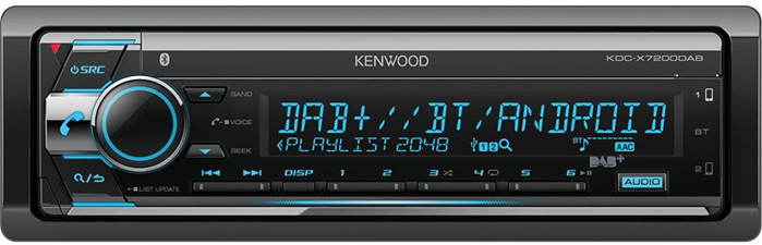 Kenwood Electronics KDC-X7200DAB Bluetooth Nero autoradio Kenwood Electronics KDC-X7200DAB Bluetooth Nero autoradio