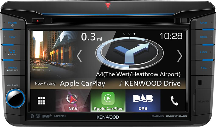 Kenwood DNX518VDABS Ricevitore multimediale per auto Nero 200 W Bluetooth Kenwood DNX518VDABS Ricevitore multimediale per auto Nero 200 W Bluetooth