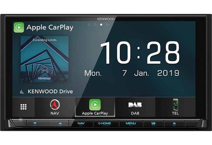 Kenwood DNX9190DSE3 navigatore 17,1 cm (6.75") Touch screen TFT Fisso Nero 2,5 kg