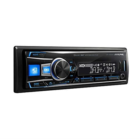 Alpine UTE-93DAB 200W Bluetooth car media receiver - car media receivers (FM,LW,MW, 87.5 - 108 MHz, 153 - 281 kHz, 2.0 channels, LCD, 200 W)