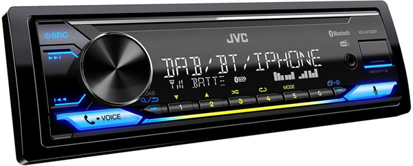 JVC KD-X472DBT Nero 50 W Bluetooth