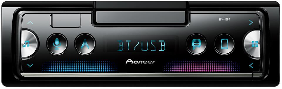 Pioneer SPH-10BT Ricevitore multimediale per auto Nero, Argento 200 W Bluetooth