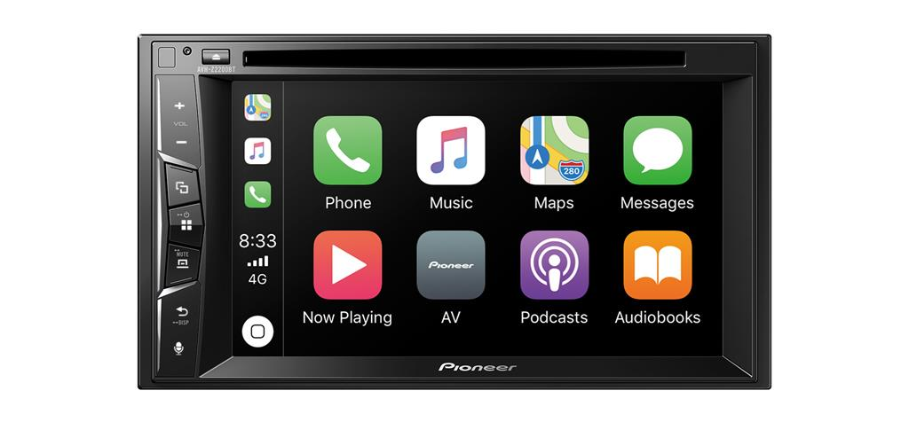 Pioneer AVH-Z2200BT Ricevitore multimediale per auto Nero Bluetooth
