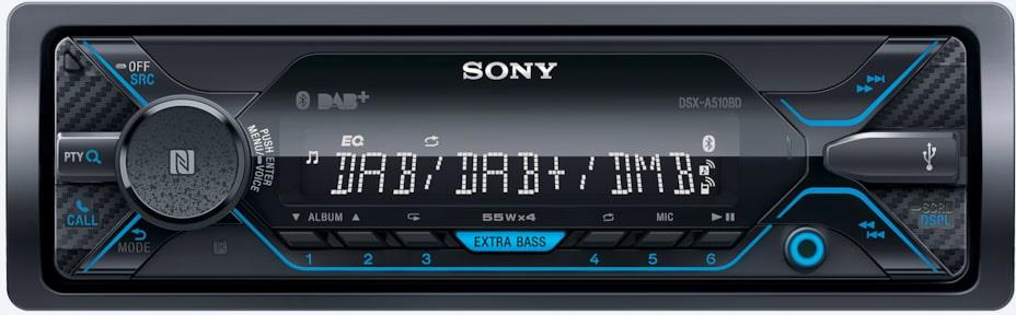 Sony DSX-A510KIT Nero Bluetooth autoradio