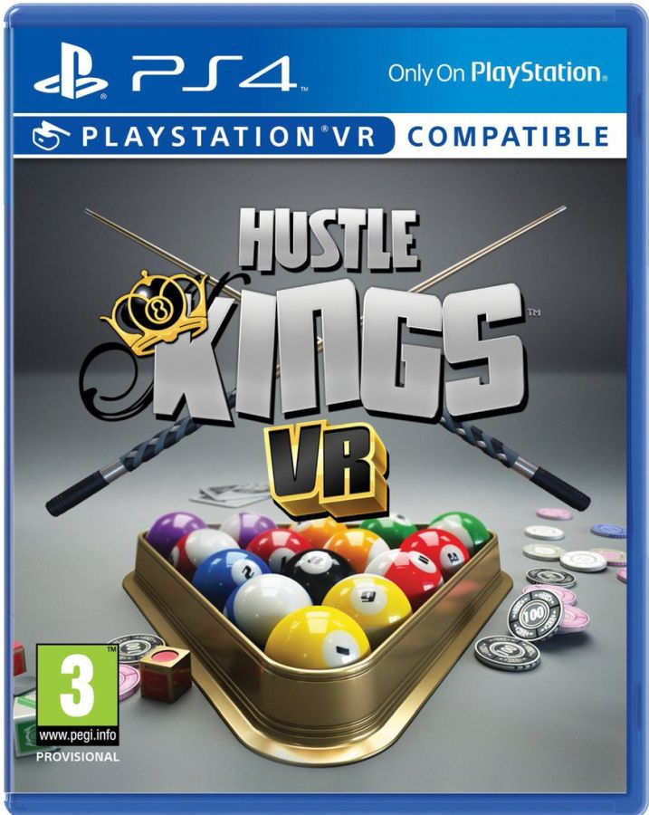 sony hustle kings vr, playstation vr standard francese playstation 4