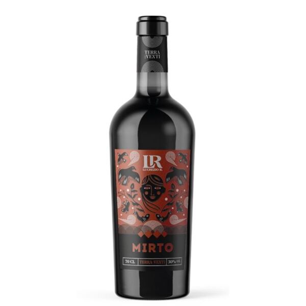 distilleria lucrezio r. mirto terra dei venti big - liquore tipico della sardegna (70 cl)