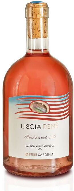 Pure LISCIA RENE´ - Cannonau di Sardegna Rosato DOC 2022 (bottiglia 75 cl)