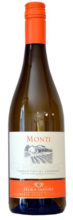 Pedra Majore 6 Bottiglie di MONTI - Vermentino di Sardegna DOC 2021 (6 x 75 cl.)