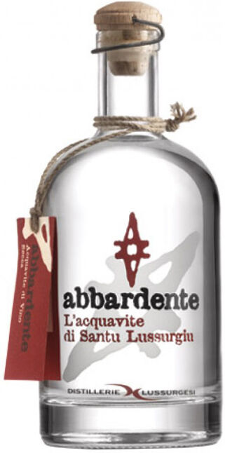 Distillerie Lussurgesi Abbardente distillata - acquavite di vino secca (bottiglia 50 cl)