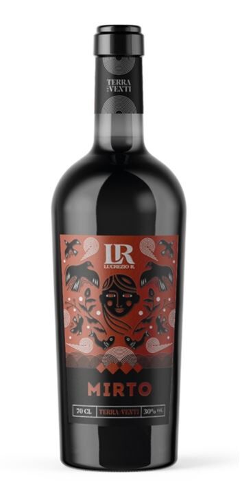 Distilleria Lucrezio R. Mirto Terra dei venti BIG - liquore tipico della Sardegna (70 cl)