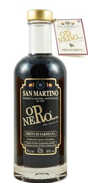 San Martino Oronero Sardo - Liquore di Bacche Nere di Mirto Selvatico (bottiglia 50 cl)