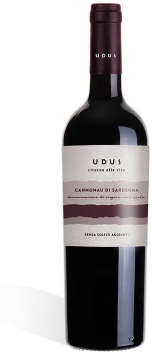 UDUS - Cannonau di Sardegna DOC SENZA SOLFITI AGGIUNTI 2020 (bottiglia 75 cl)