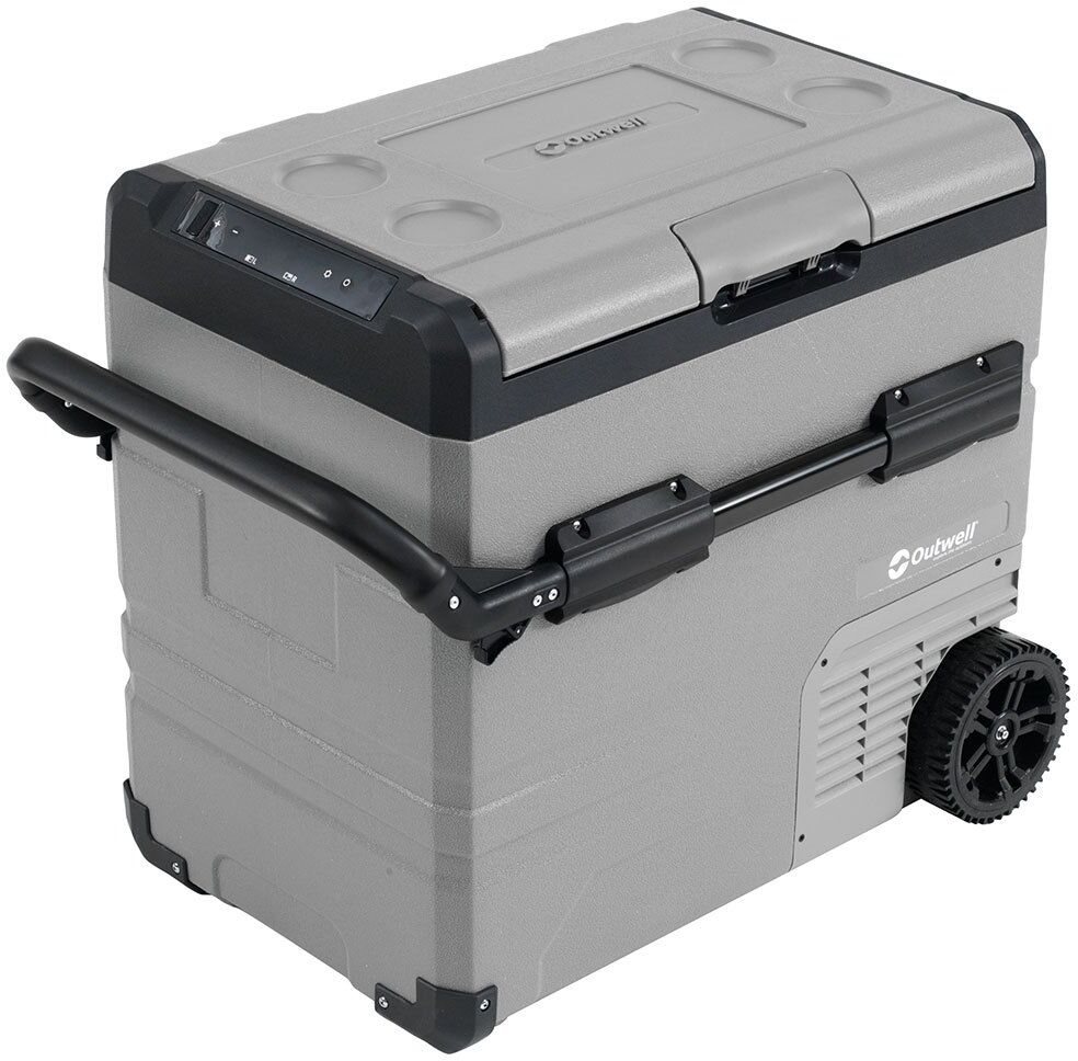 Outwell Arctic Frost 12v/ 230v 55l Rigid Portable Cooler Argento