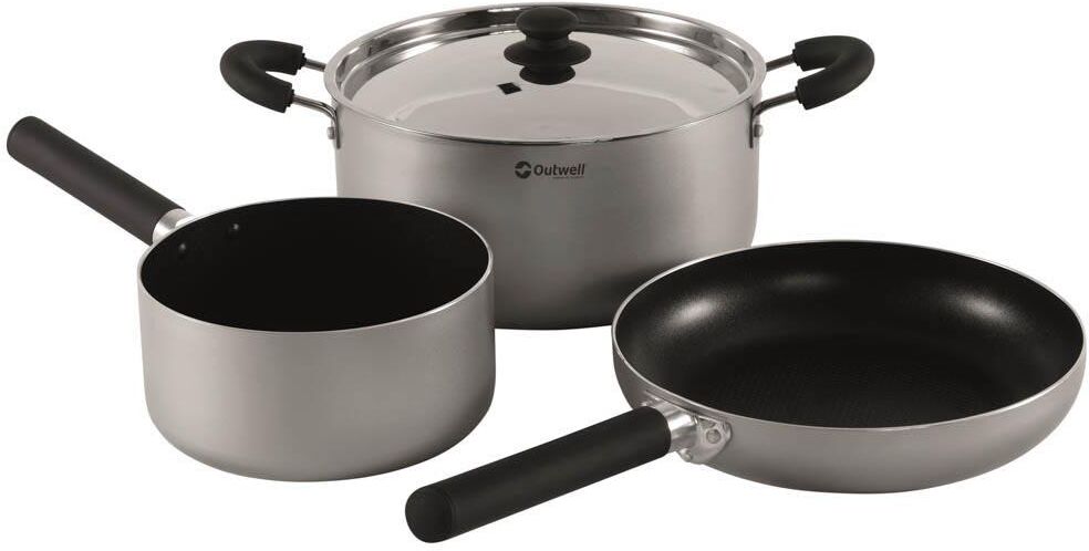 Outwell Feast Set L Cookware Argento