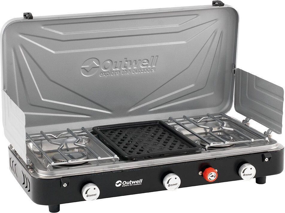 Outwell Rukutu 2 Burners Grill Kitchen Argento