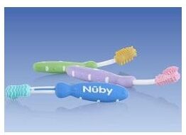 Nuby-New Valmar Nuby Set Educ Dent 3spazzolini Nuby-New Valmar Nuby Set Educ Dent 3spazzolini