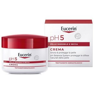 Eucerin Ph5 Crema Viso E Corpo Per Pelle Sensibile E Secca 75ml Eucerin Ph5 Crema Viso E Corpo Per Pelle Sensibile E Secca 75ml