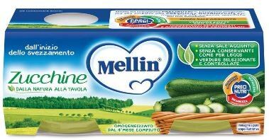 Mellin -Omo Zucchine 2x 80